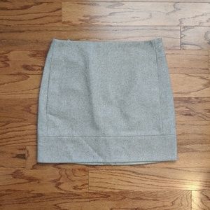 J. Crew Factory Wool Mini Skirt with Pockets Sz 00